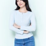 Slim-Fit Long Sleeve Henley Top